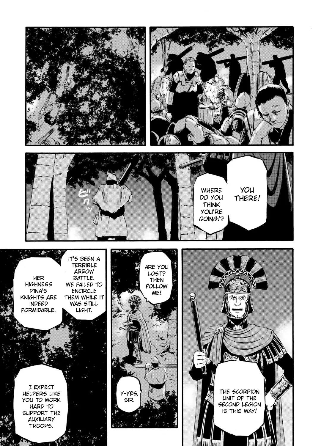Gate - Jietai Kare No Chi Nite, Kaku Tatakeri Zinmanga X Chapter 131 Page 59