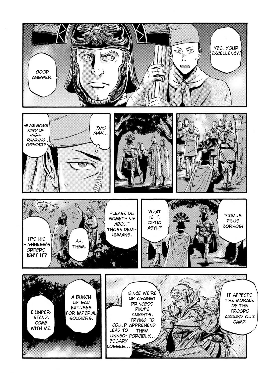 Gate - Jietai Kare No Chi Nite, Kaku Tatakeri Zinmanga X Chapter 131 Page 61