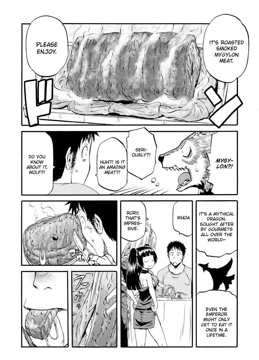 Gate - Jietai Kare No Chi Nite, Kaku Tatakeri Zinmanga X Chapter 128.5 Page 13