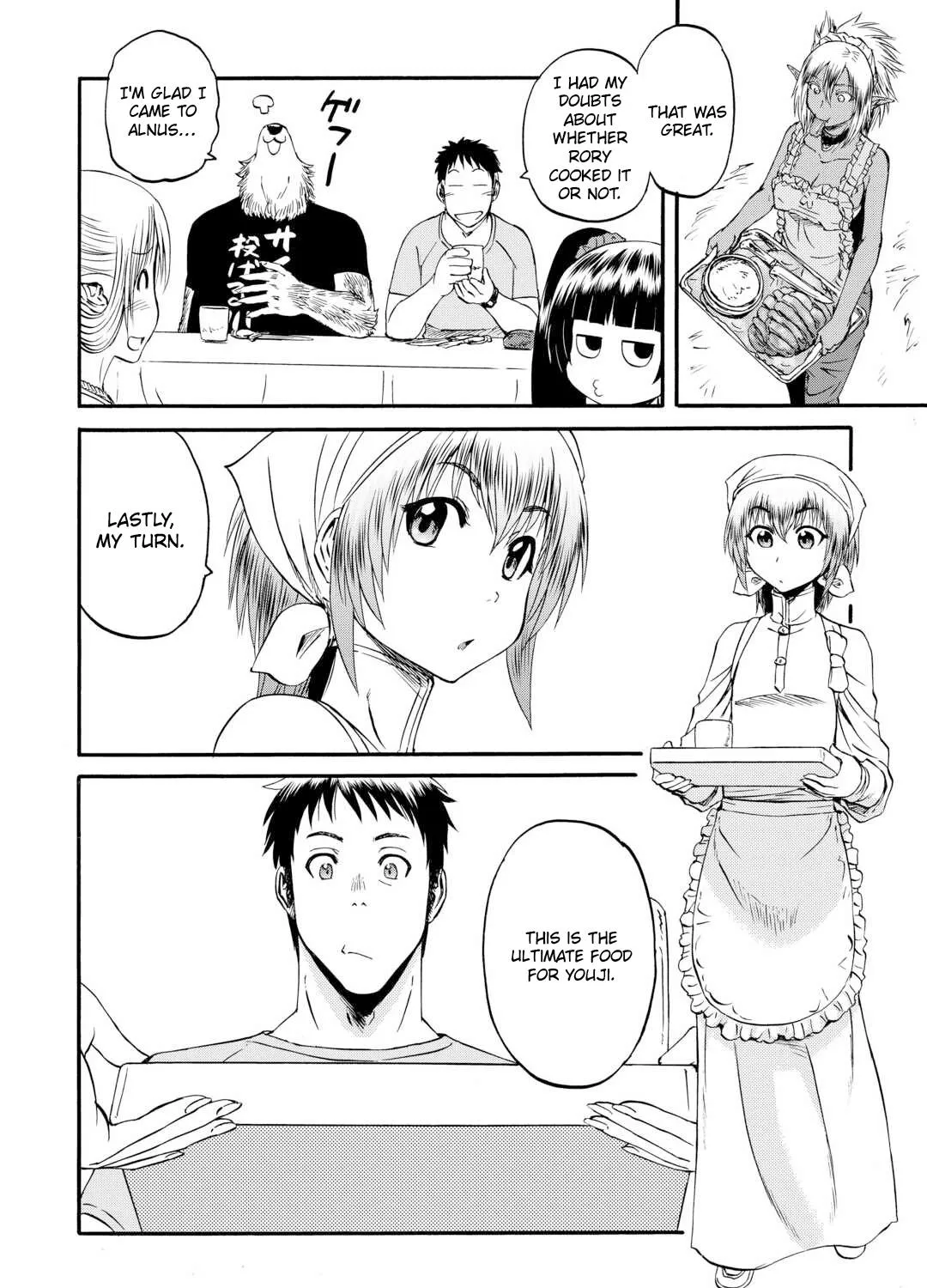 Gate - Jietai Kare No Chi Nite, Kaku Tatakeri Zinmanga X Chapter 128.5 Page 17