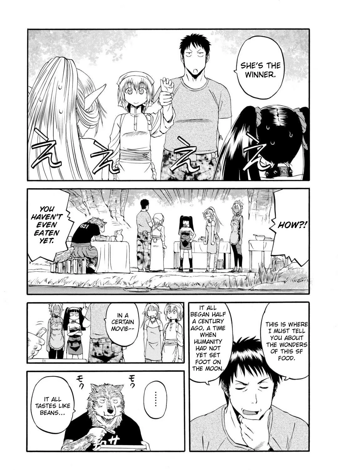 Gate - Jietai Kare No Chi Nite, Kaku Tatakeri Zinmanga X Chapter 128.5 Page 21
