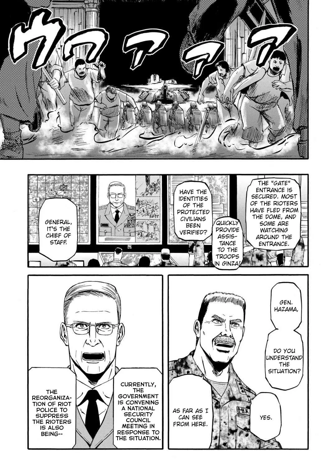 Gate - Jietai Kare No Chi Nite, Kaku Tatakeri Zinmanga X Chapter 126 Page 15