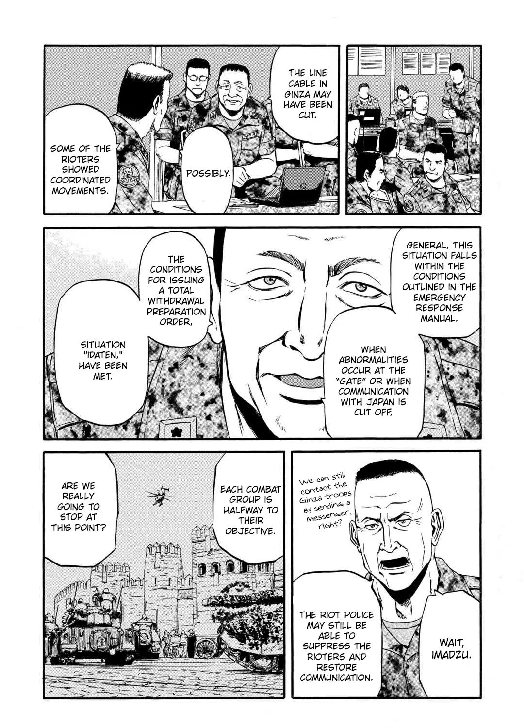 Gate - Jietai Kare No Chi Nite, Kaku Tatakeri Zinmanga X Chapter 126 Page 19