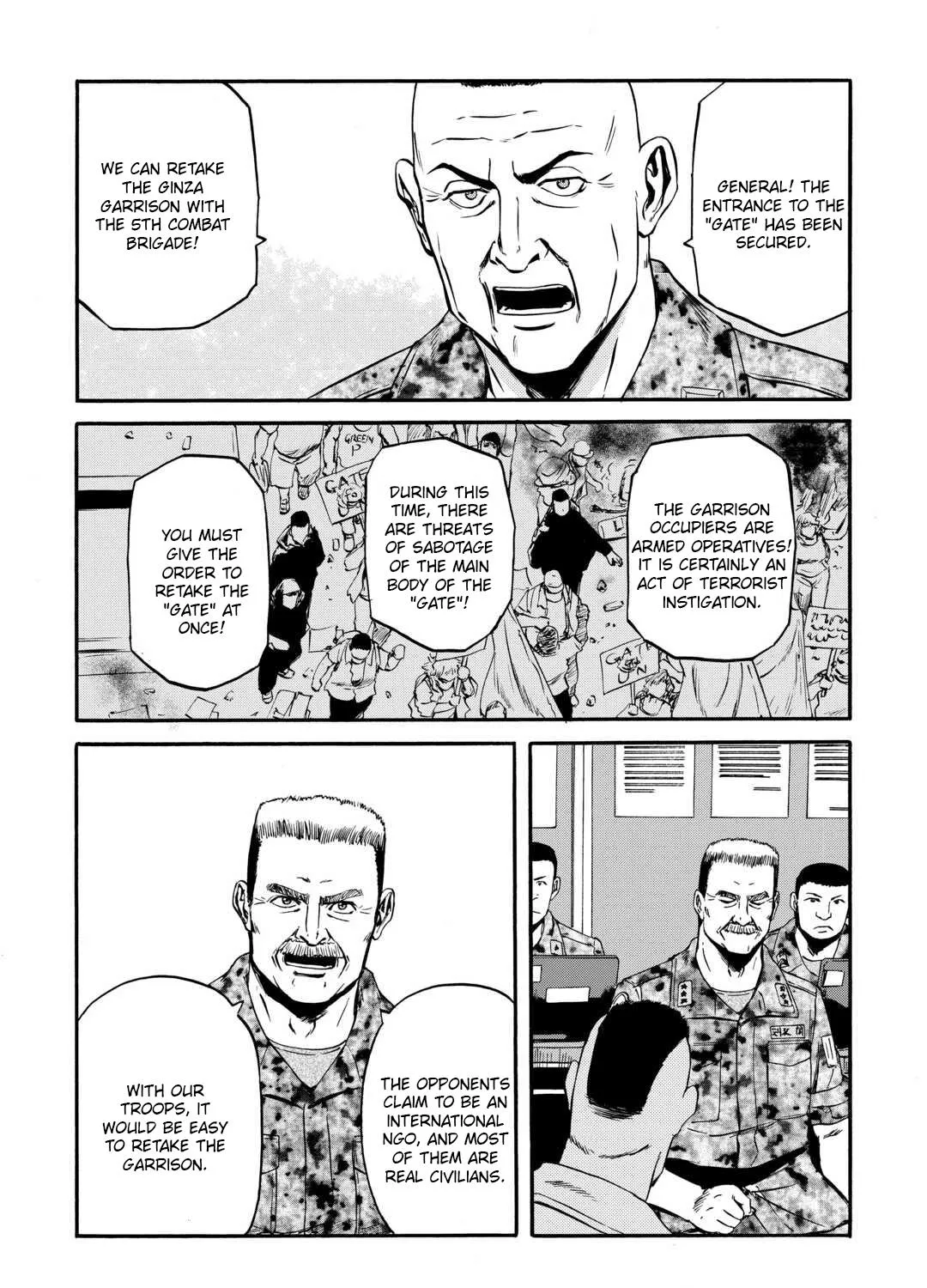 Gate - Jietai Kare No Chi Nite, Kaku Tatakeri Zinmanga X Chapter 126 Page 21