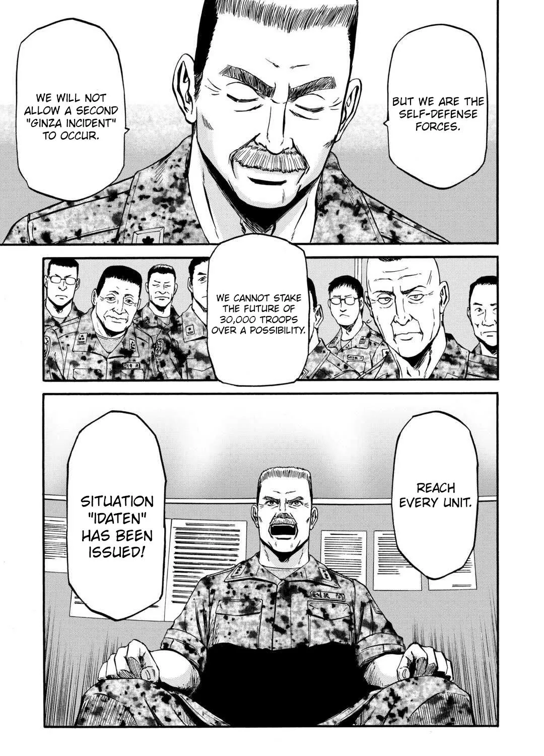 Gate - Jietai Kare No Chi Nite, Kaku Tatakeri Zinmanga X Chapter 126 Page 23