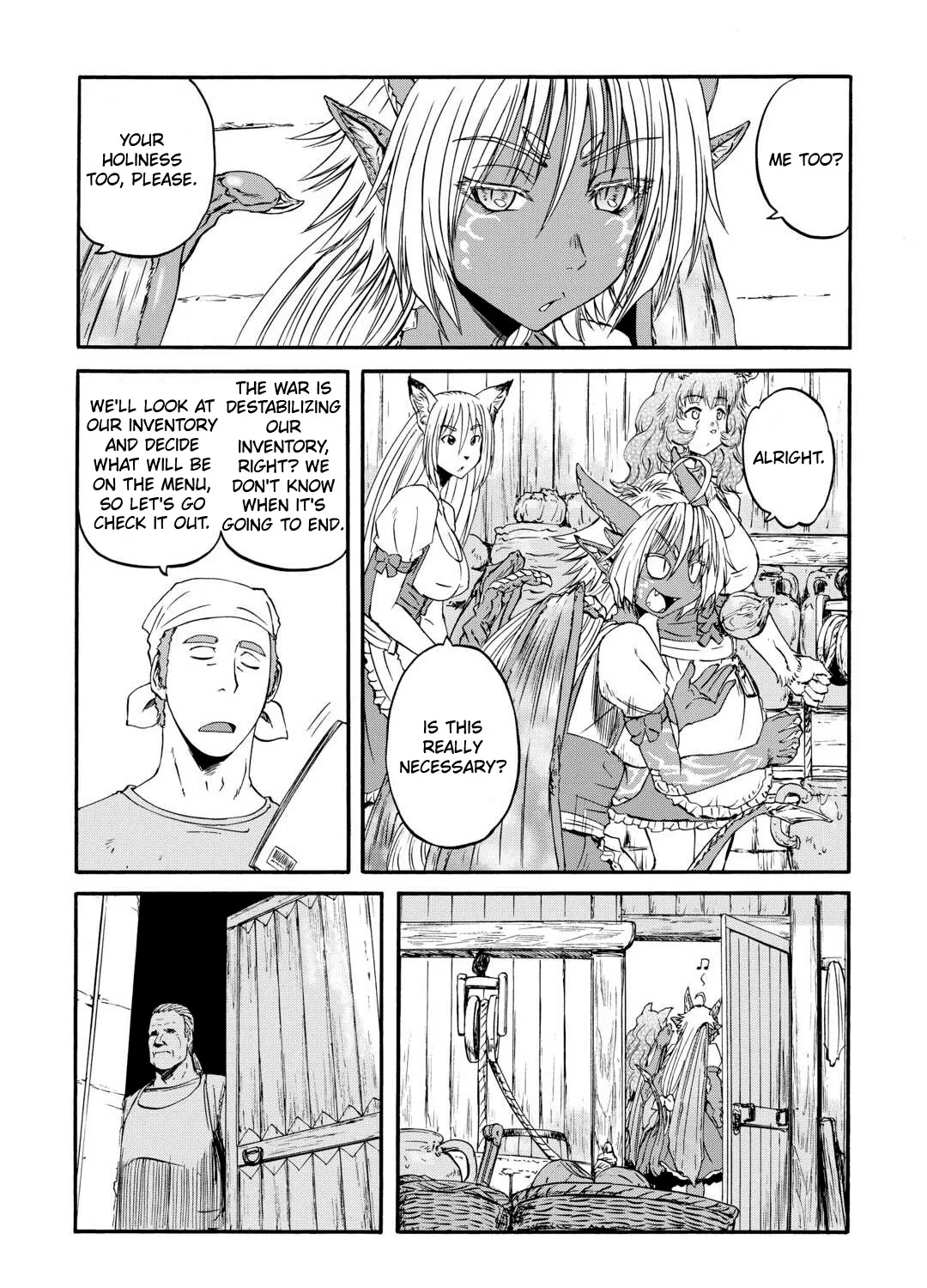 Gate - Jietai Kare No Chi Nite, Kaku Tatakeri Zinmanga X Chapter 123 Page 7