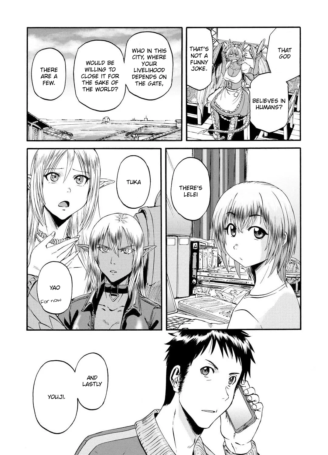 Gate - Jietai Kare No Chi Nite, Kaku Tatakeri Zinmanga X Chapter 121 Page 27