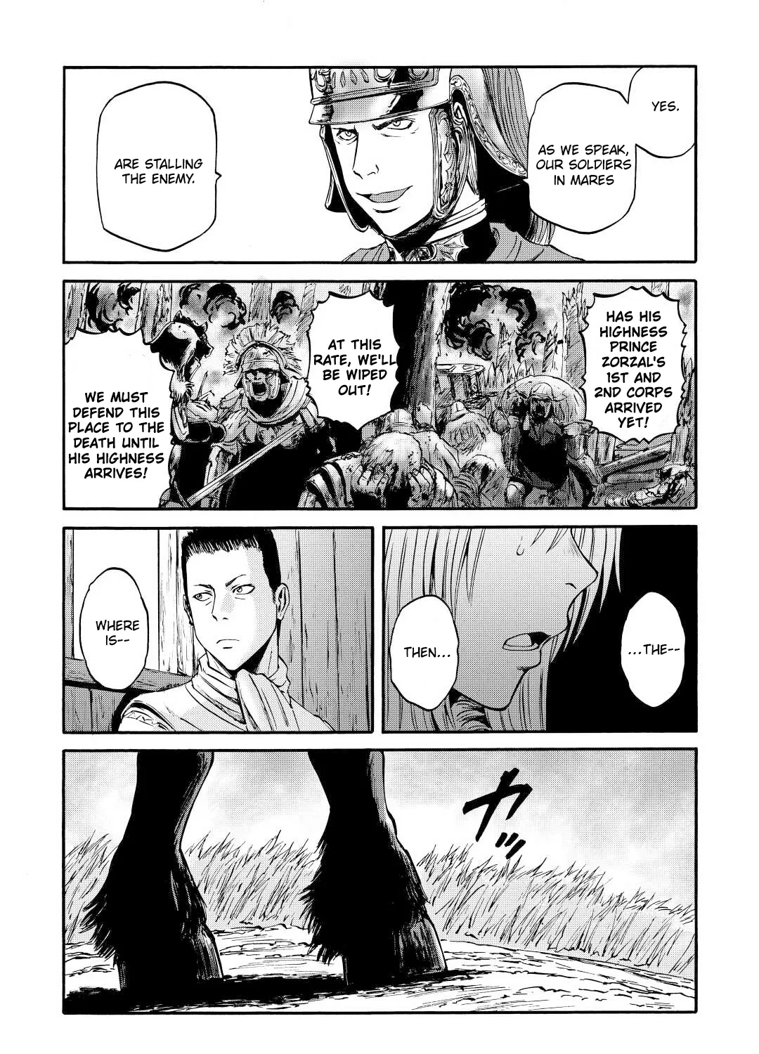 Gate - Jietai Kare No Chi Nite, Kaku Tatakeri Zinmanga X Chapter 121 Page 63