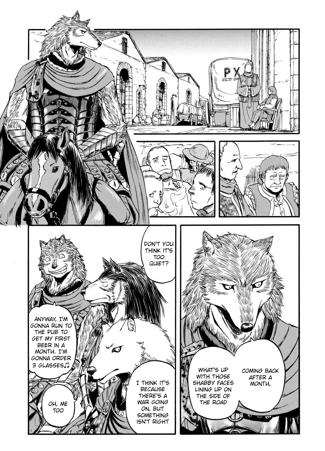 Gate - Jietai Kare No Chi Nite, Kaku Tatakeri Zinmanga X Chapter 120 Page 25