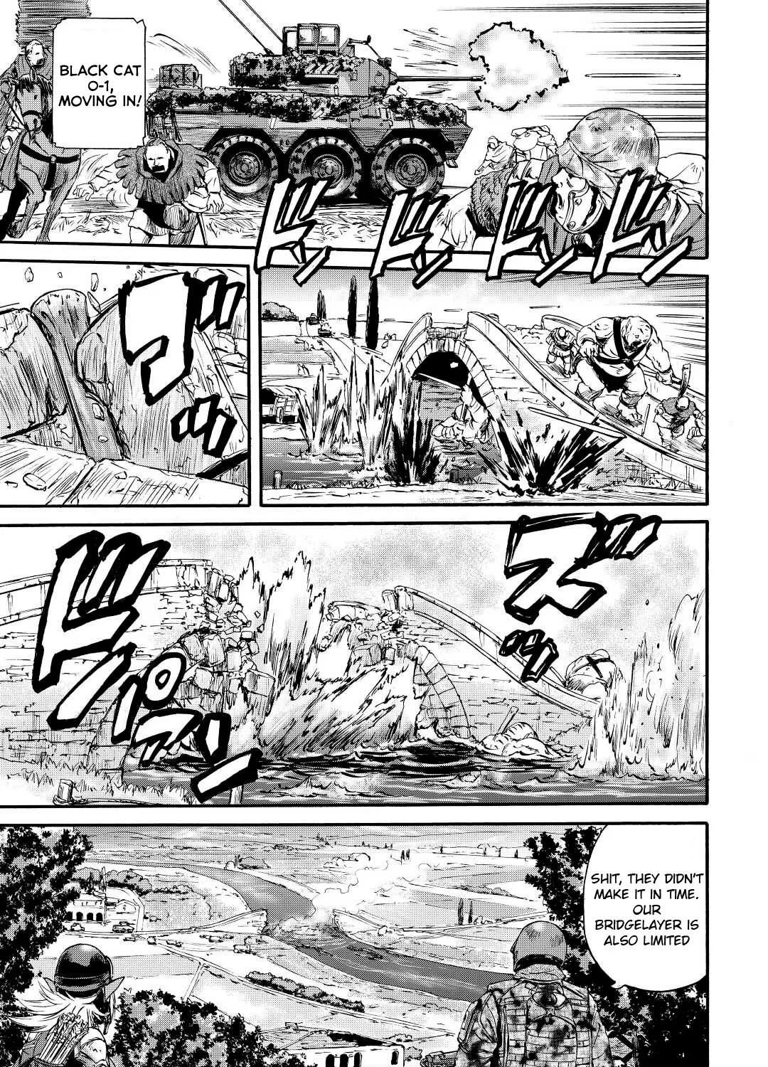 Gate - Jietai Kare No Chi Nite, Kaku Tatakeri Zinmanga X Chapter 116 Page 11