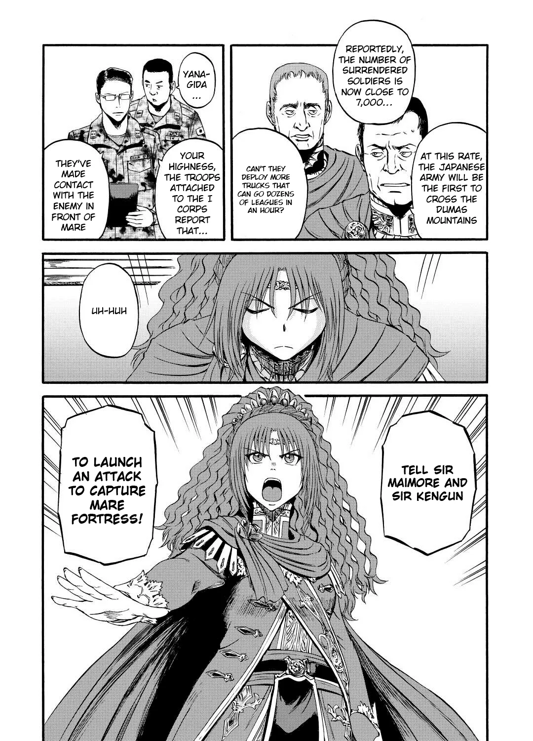 Gate - Jietai Kare No Chi Nite, Kaku Tatakeri Zinmanga X Chapter 116 Page 33