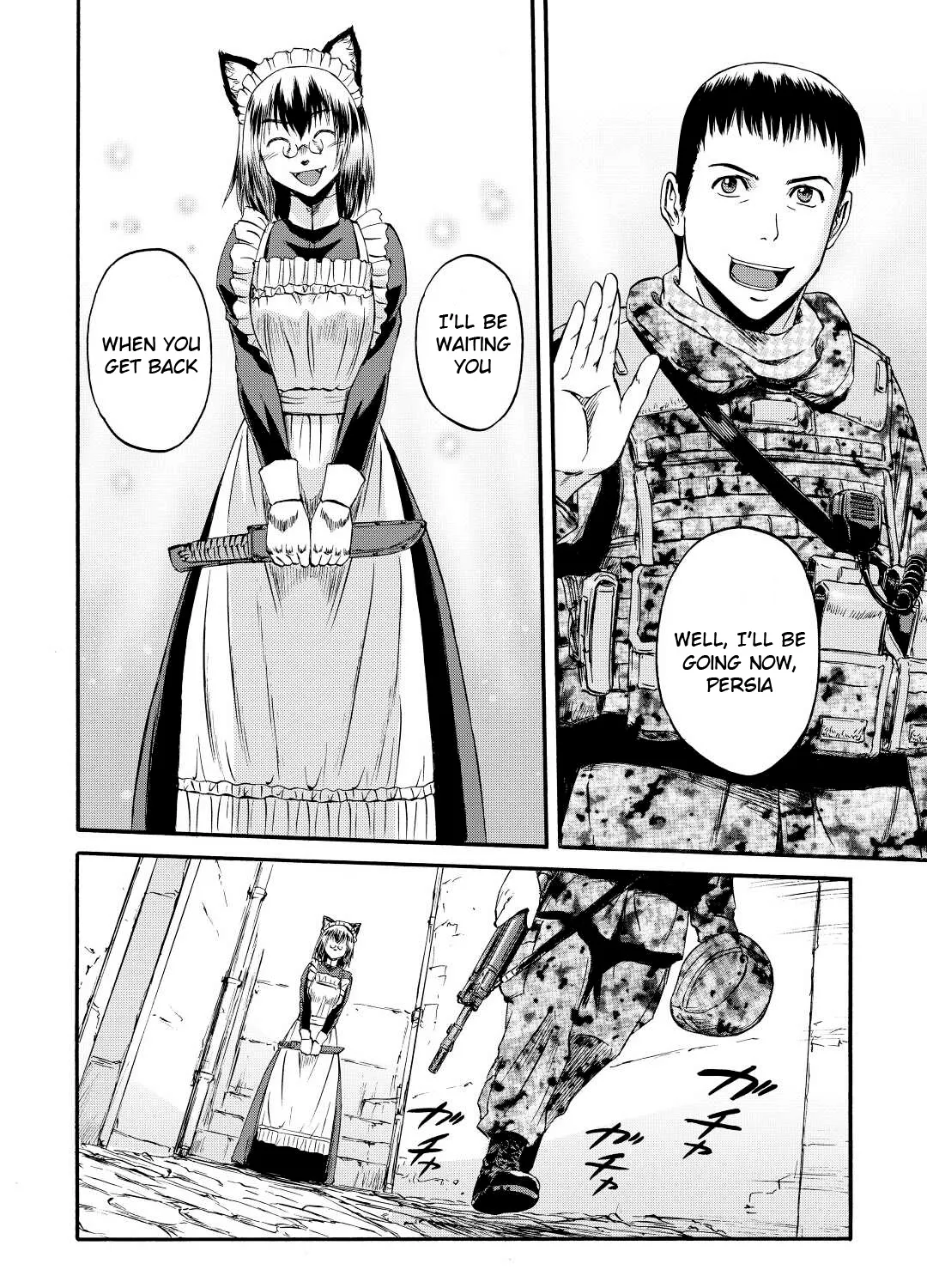 Gate - Jietai Kare No Chi Nite, Kaku Tatakeri Zinmanga X Chapter 116 Page 45