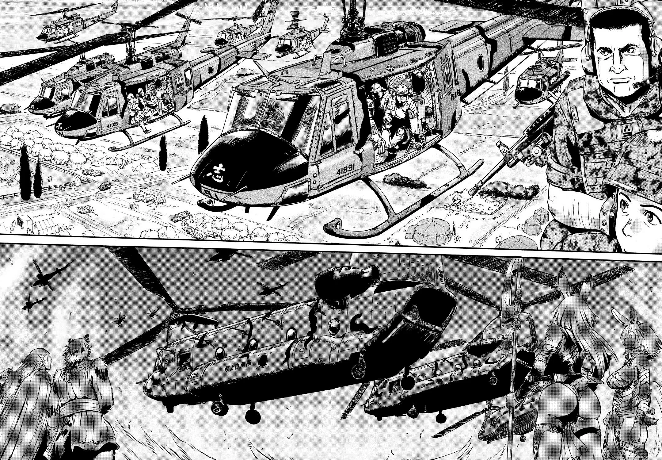 Gate - Jietai Kare No Chi Nite, Kaku Tatakeri Zinmanga X Chapter 116 Page 49