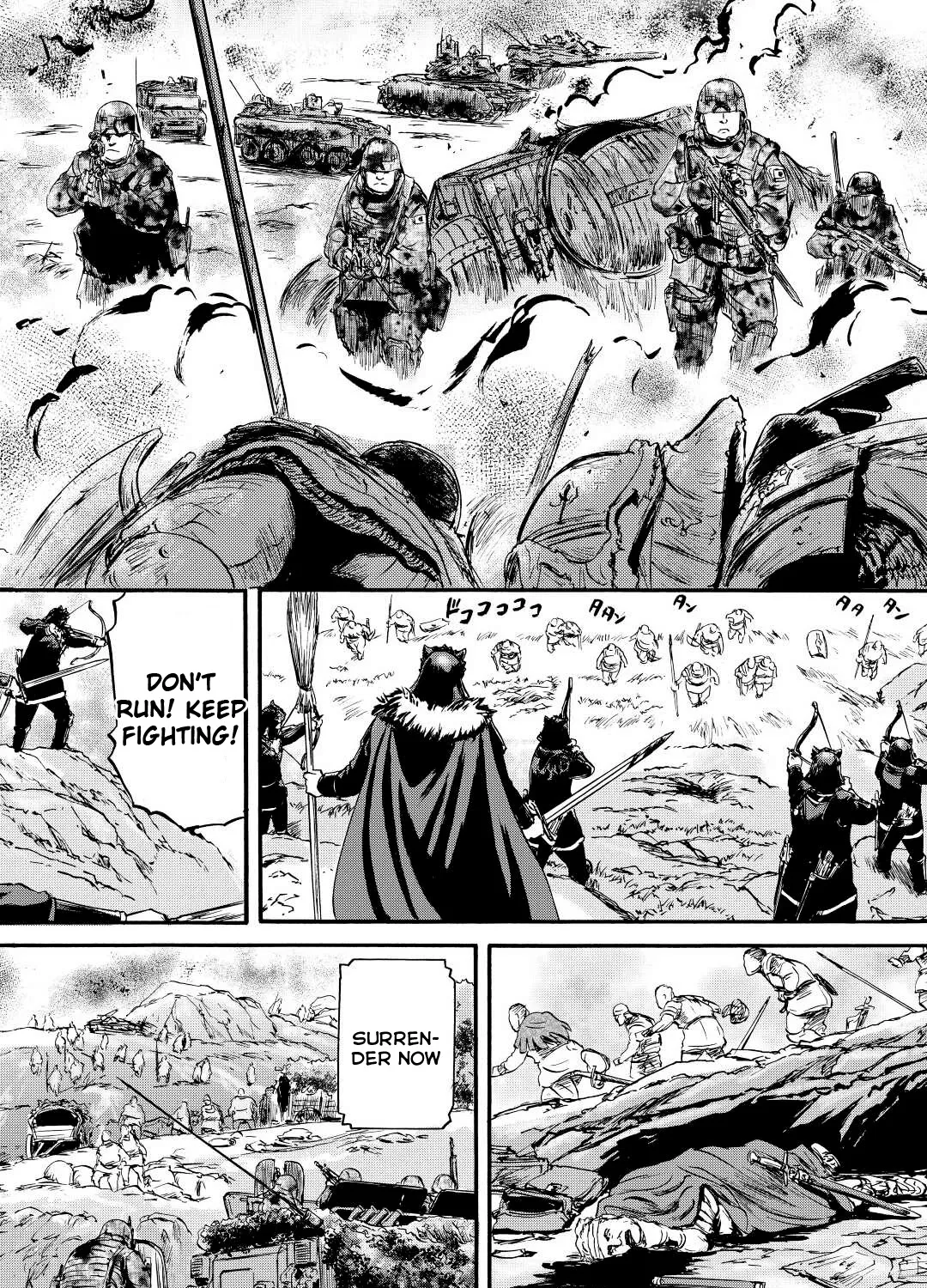 Gate - Jietai Kare No Chi Nite, Kaku Tatakeri Zinmanga X Chapter 115 Page 71