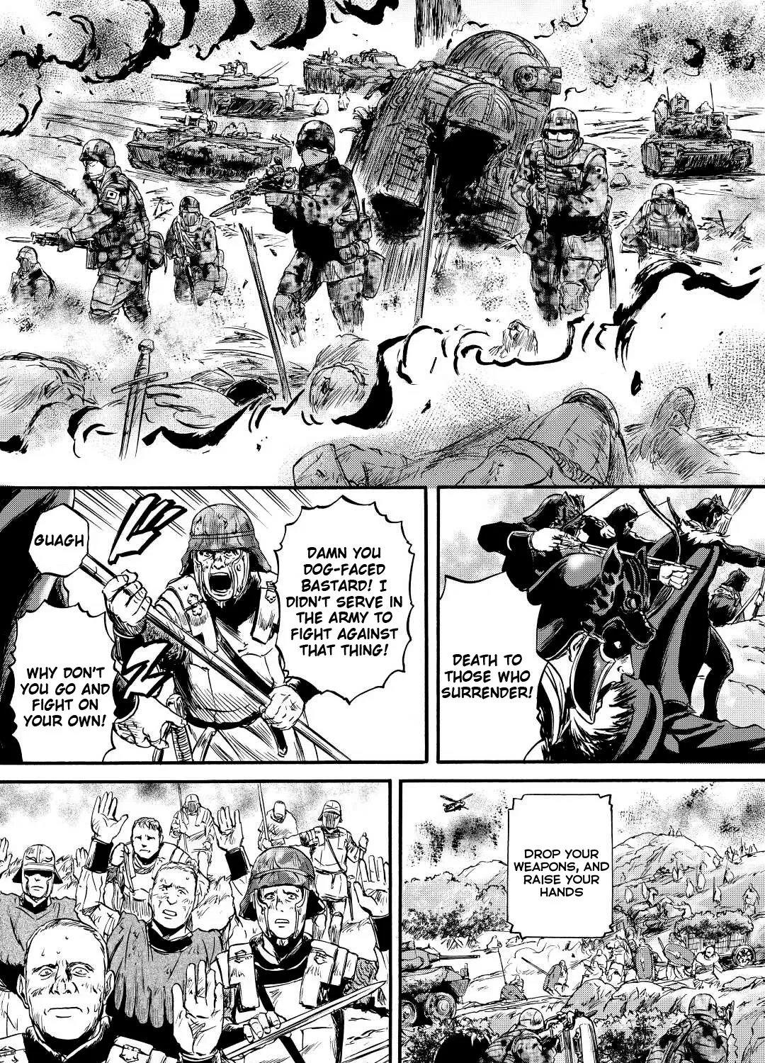 Gate - Jietai Kare No Chi Nite, Kaku Tatakeri Zinmanga X Chapter 115 Page 73