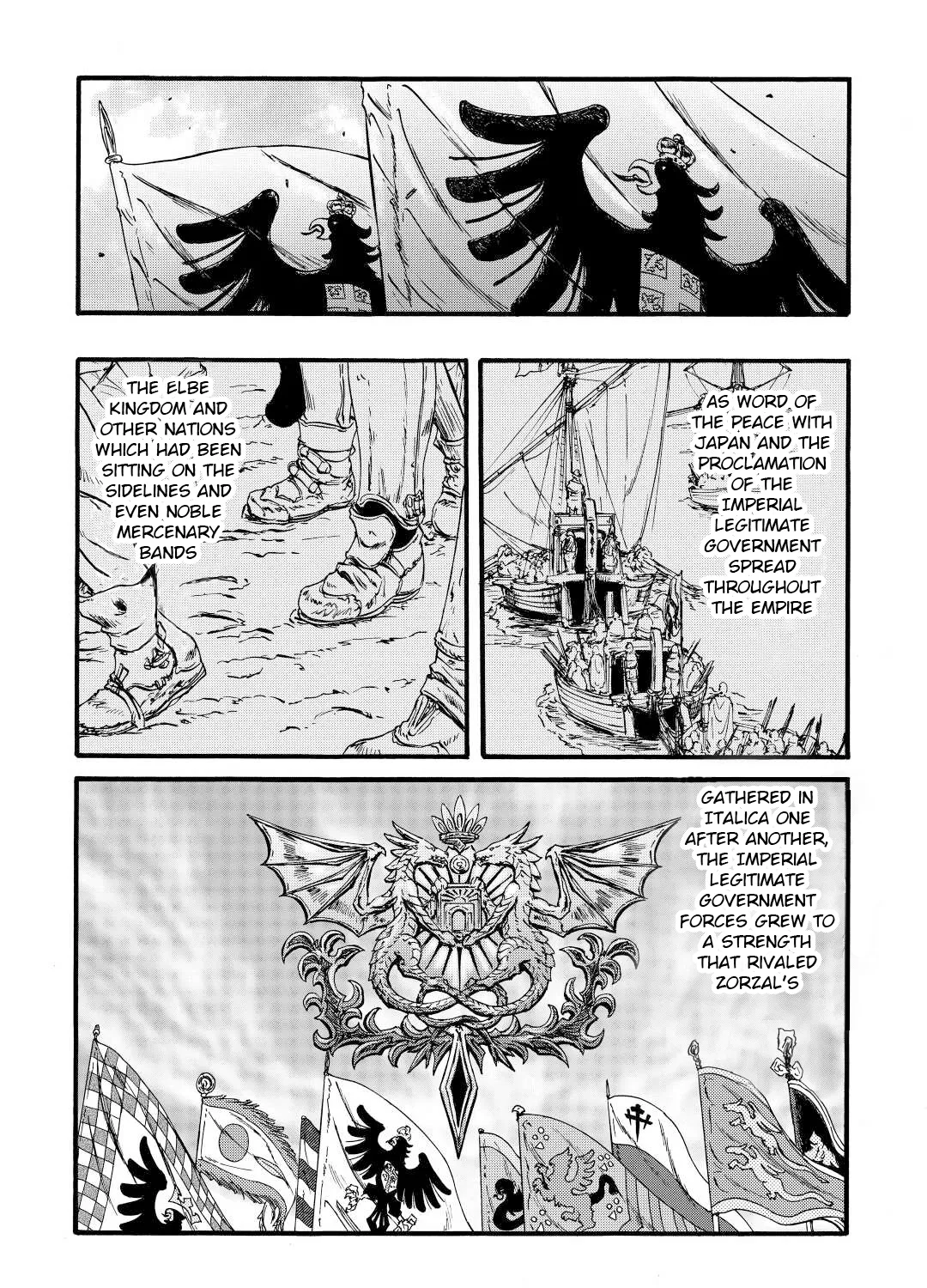 Gate - Jietai Kare No Chi Nite, Kaku Tatakeri Zinmanga X Chapter 112 Page 59