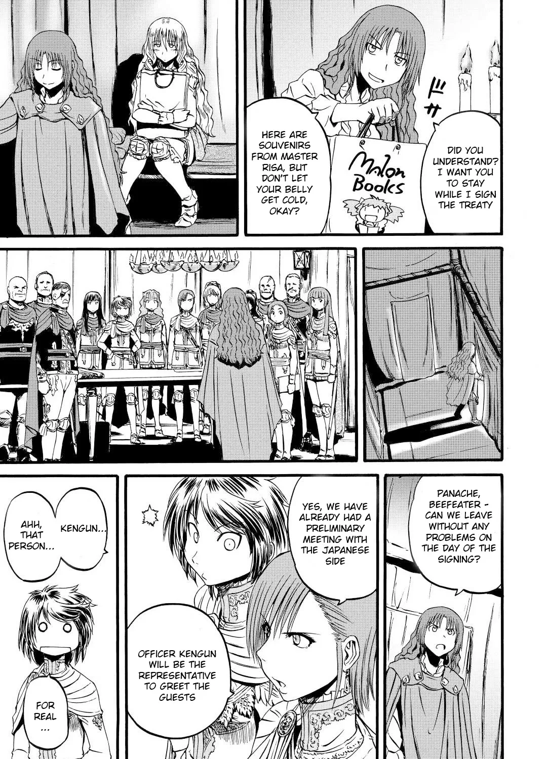 Gate - Jietai Kare No Chi Nite, Kaku Tatakeri Zinmanga X Chapter 111 Page 13