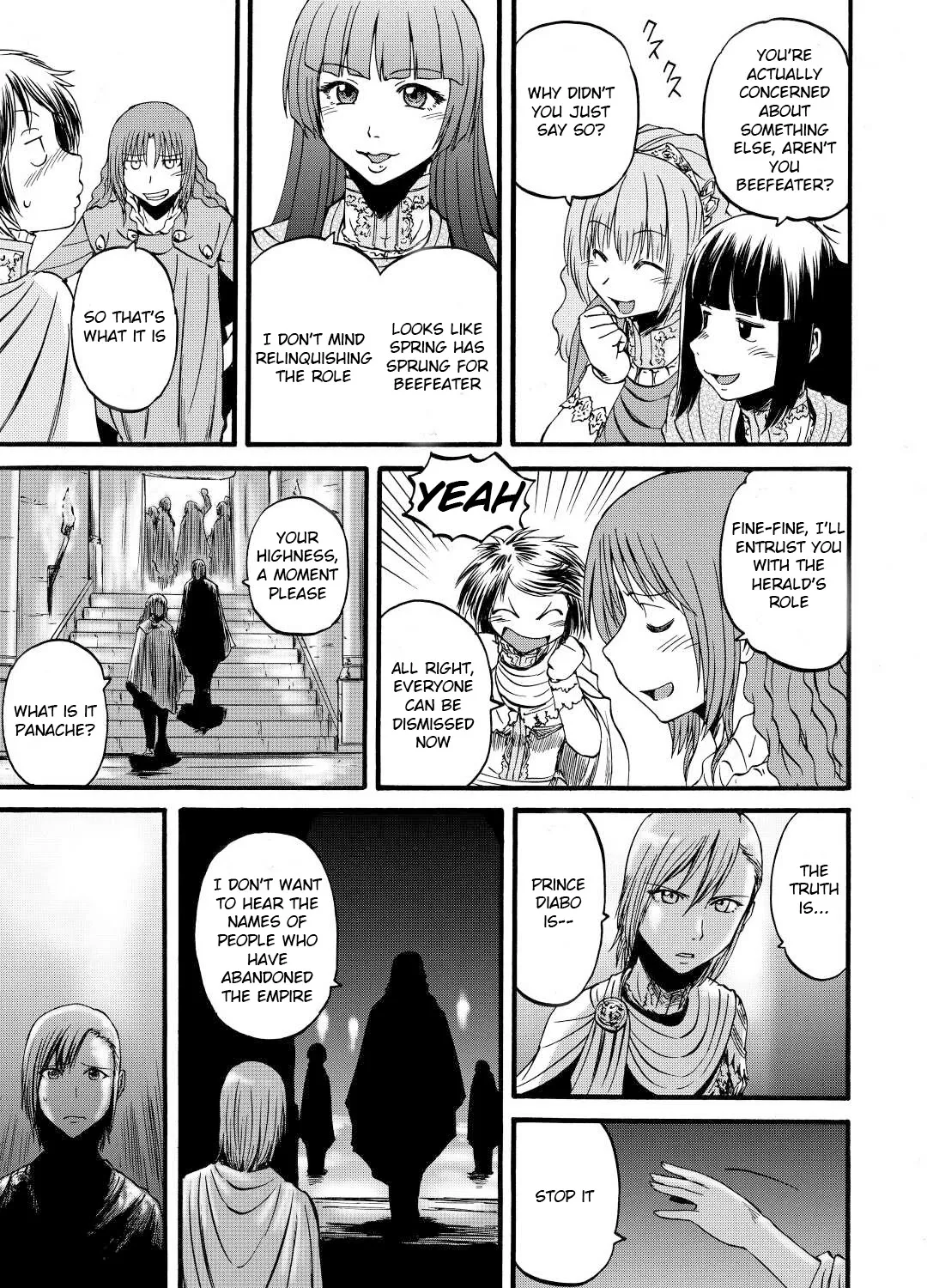 Gate - Jietai Kare No Chi Nite, Kaku Tatakeri Zinmanga X Chapter 111 Page 17