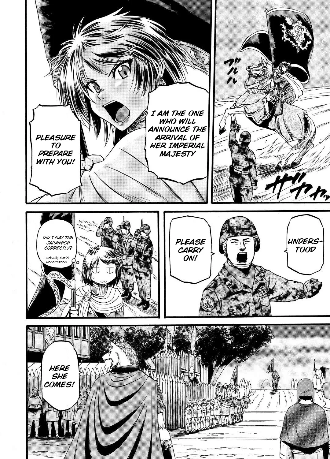 Gate - Jietai Kare No Chi Nite, Kaku Tatakeri Zinmanga X Chapter 111 Page 35