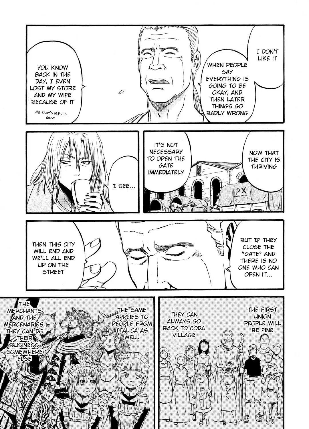 Gate - Jietai Kare No Chi Nite, Kaku Tatakeri Zinmanga X Chapter 111 Page 41