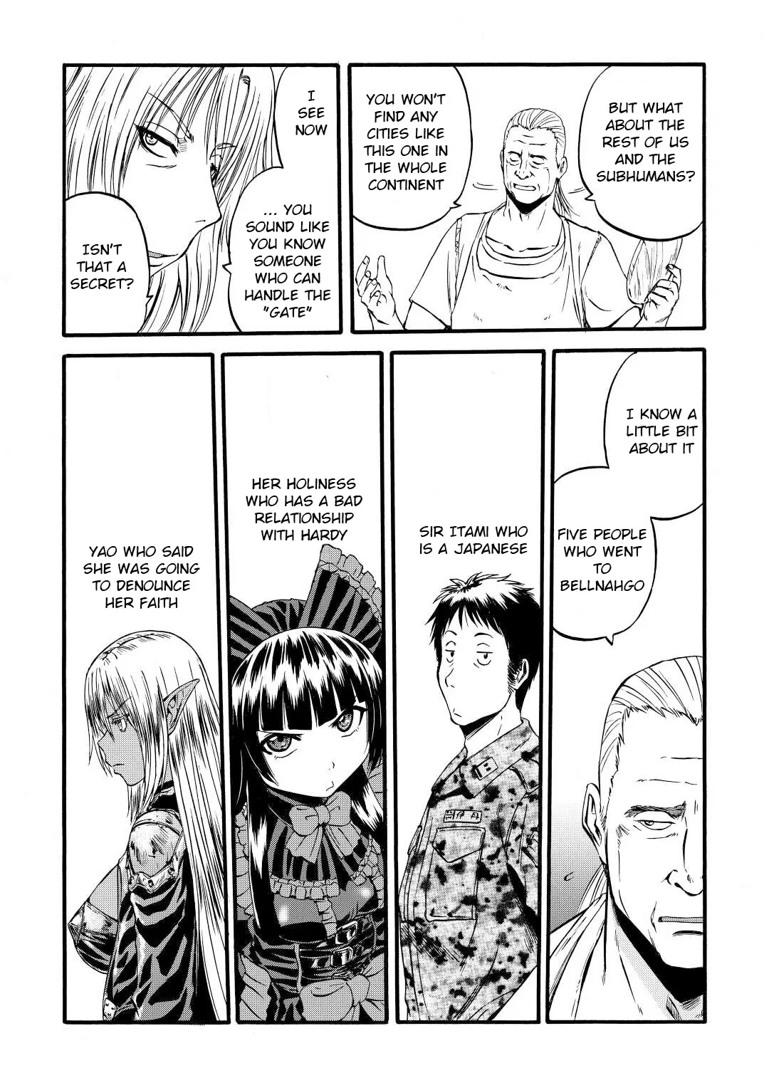 Gate - Jietai Kare No Chi Nite, Kaku Tatakeri Zinmanga X Chapter 111 Page 43