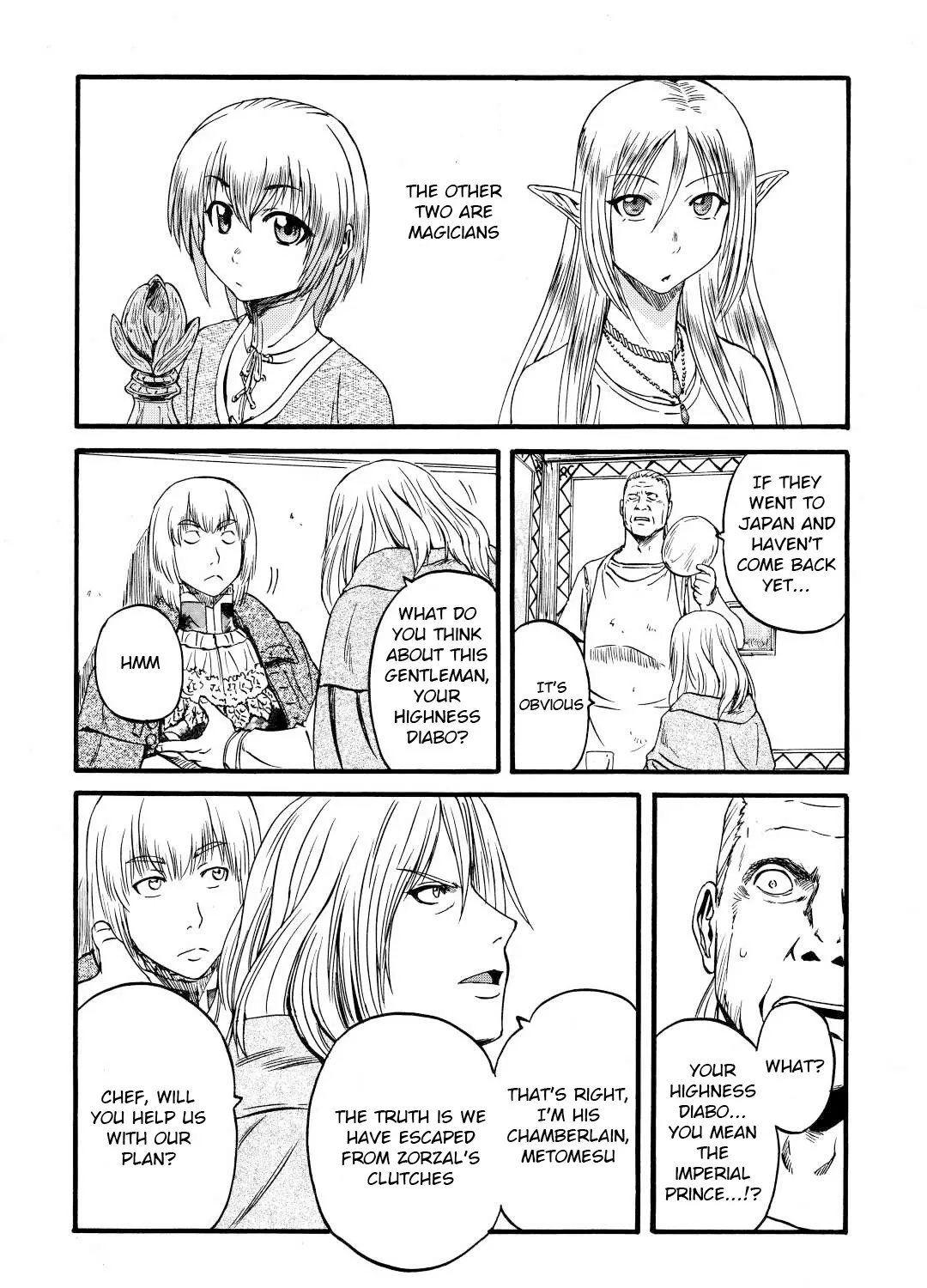 Gate - Jietai Kare No Chi Nite, Kaku Tatakeri Zinmanga X Chapter 111 Page 45