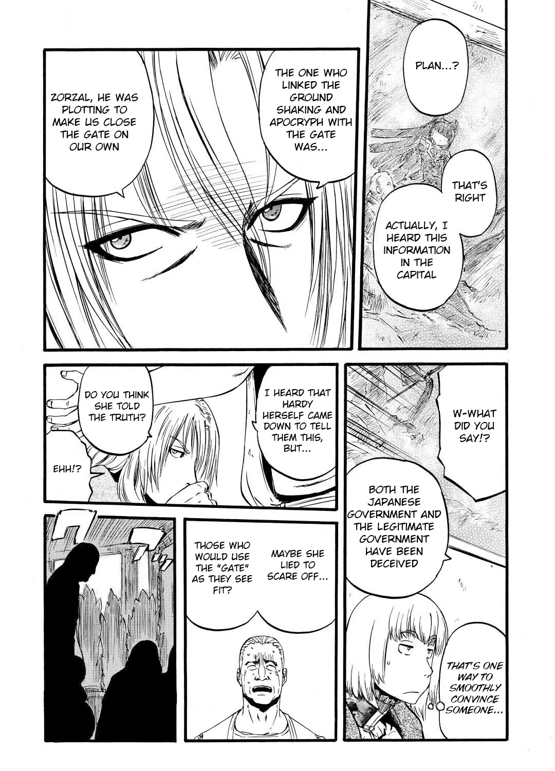 Gate - Jietai Kare No Chi Nite, Kaku Tatakeri Zinmanga X Chapter 111 Page 47