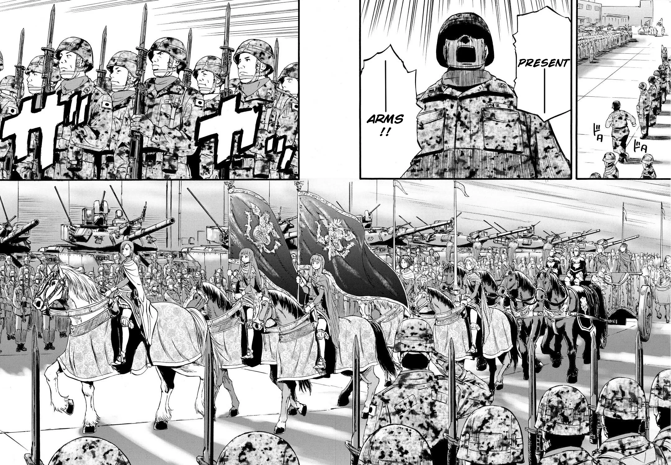 Gate - Jietai Kare No Chi Nite, Kaku Tatakeri Zinmanga X Chapter 111 Page 67