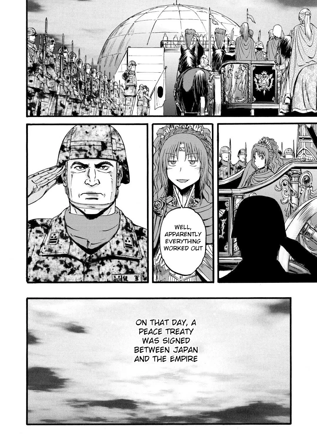Gate - Jietai Kare No Chi Nite, Kaku Tatakeri Zinmanga X Chapter 111 Page 69