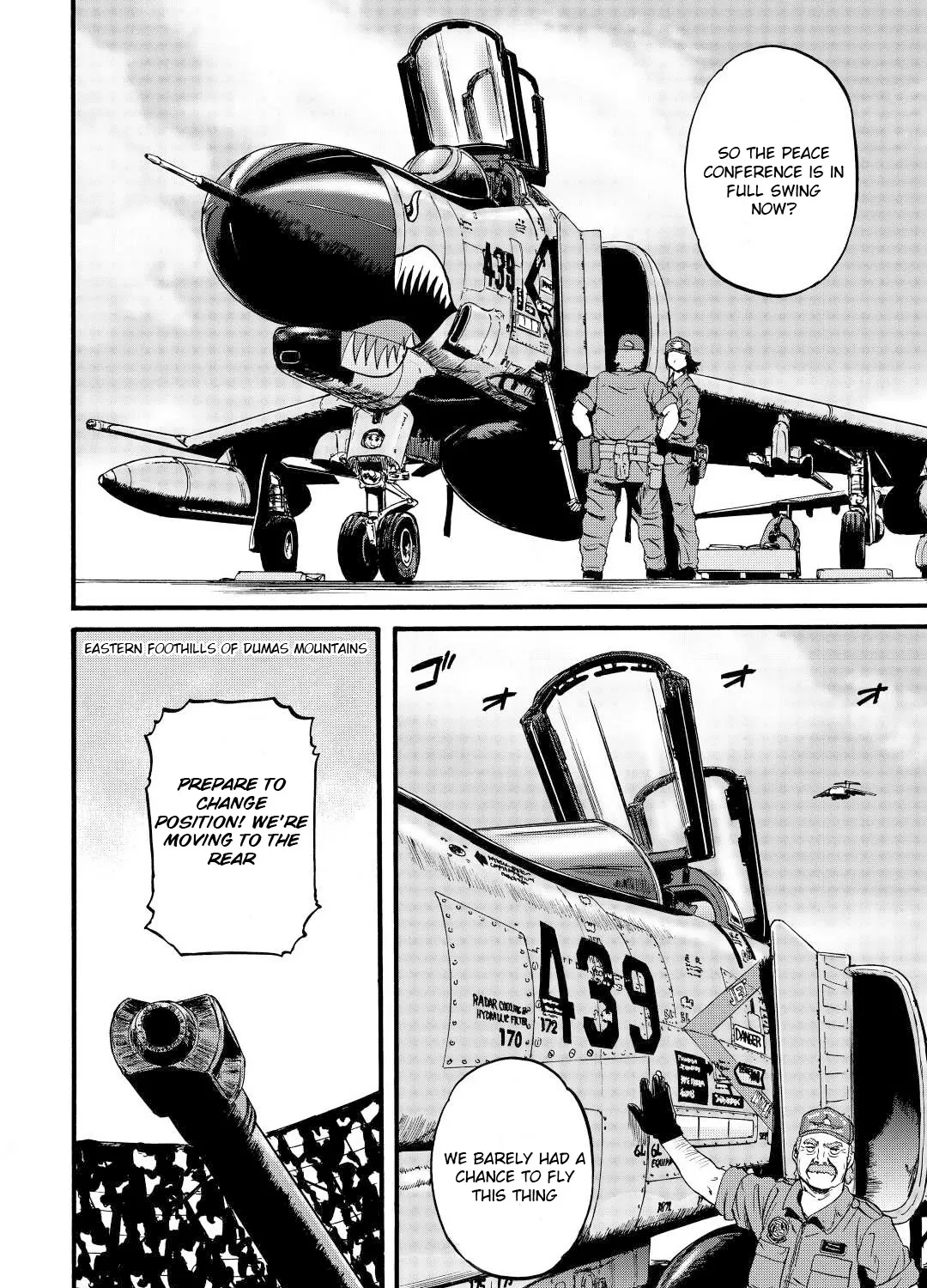 Gate - Jietai Kare No Chi Nite, Kaku Tatakeri Zinmanga X Chapter 110 Page 3