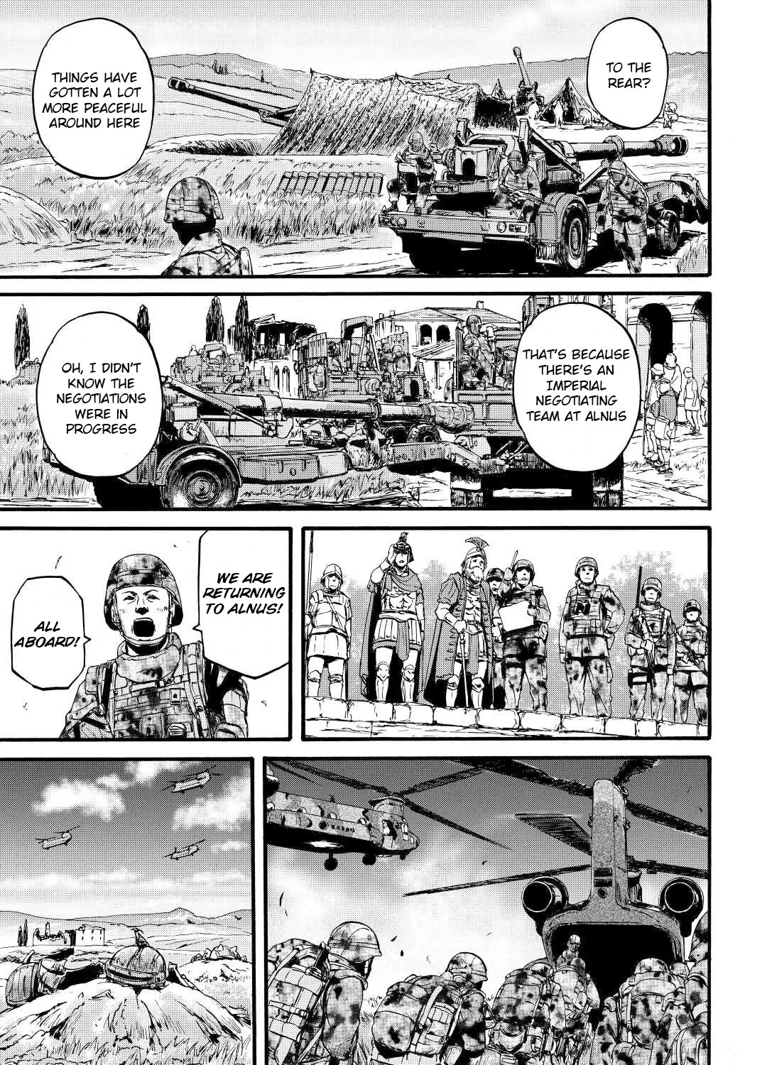 Gate - Jietai Kare No Chi Nite, Kaku Tatakeri Zinmanga X Chapter 110 Page 5
