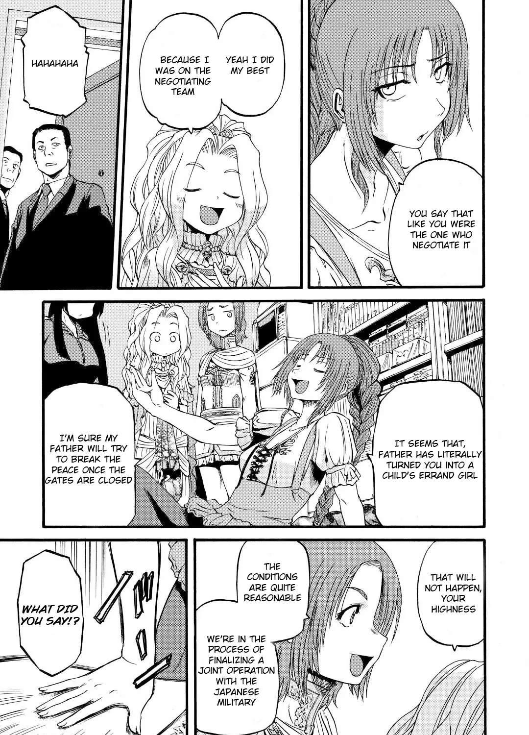 Gate - Jietai Kare No Chi Nite, Kaku Tatakeri Zinmanga X Chapter 110 Page 57