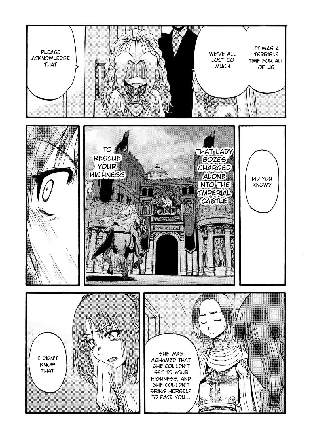 Gate - Jietai Kare No Chi Nite, Kaku Tatakeri Zinmanga X Chapter 110 Page 71
