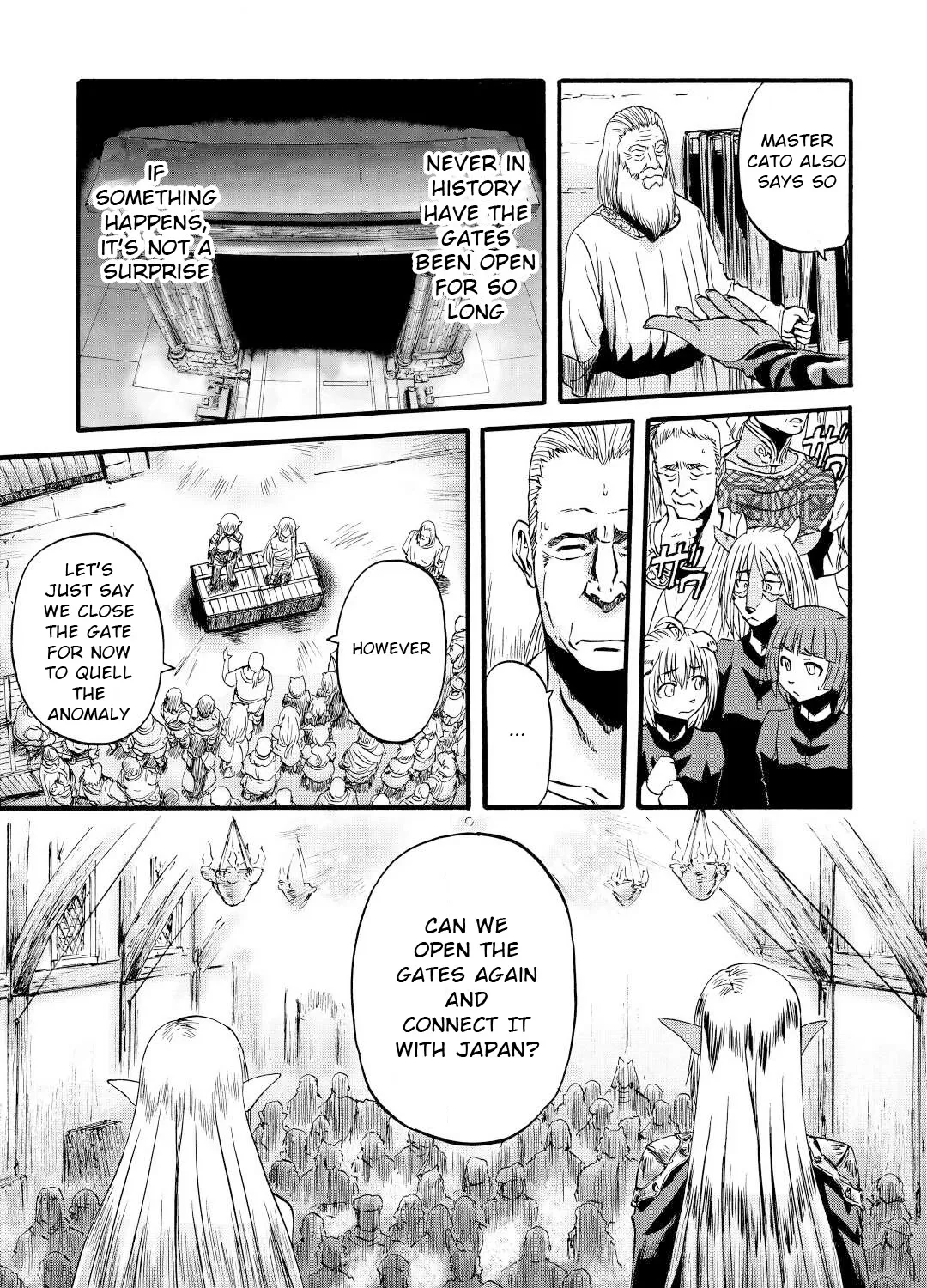 Gate - Jietai Kare No Chi Nite, Kaku Tatakeri Zinmanga X Chapter 107 Page 13