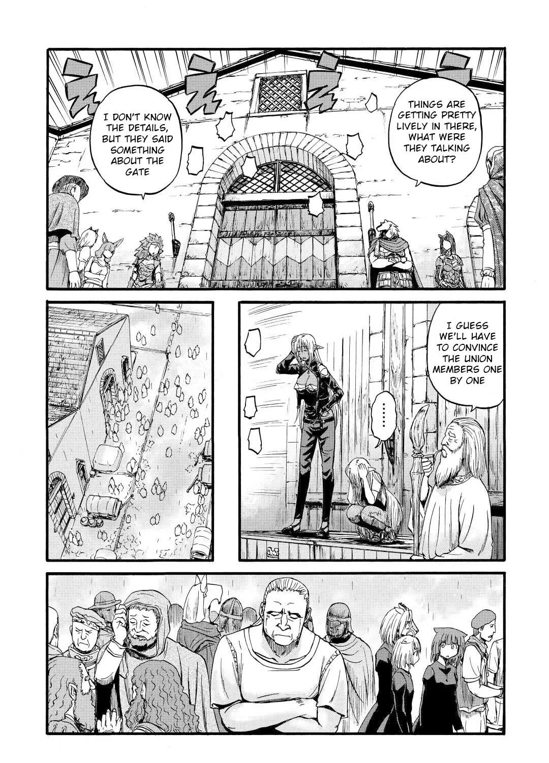 Gate - Jietai Kare No Chi Nite, Kaku Tatakeri Zinmanga X Chapter 107 Page 17