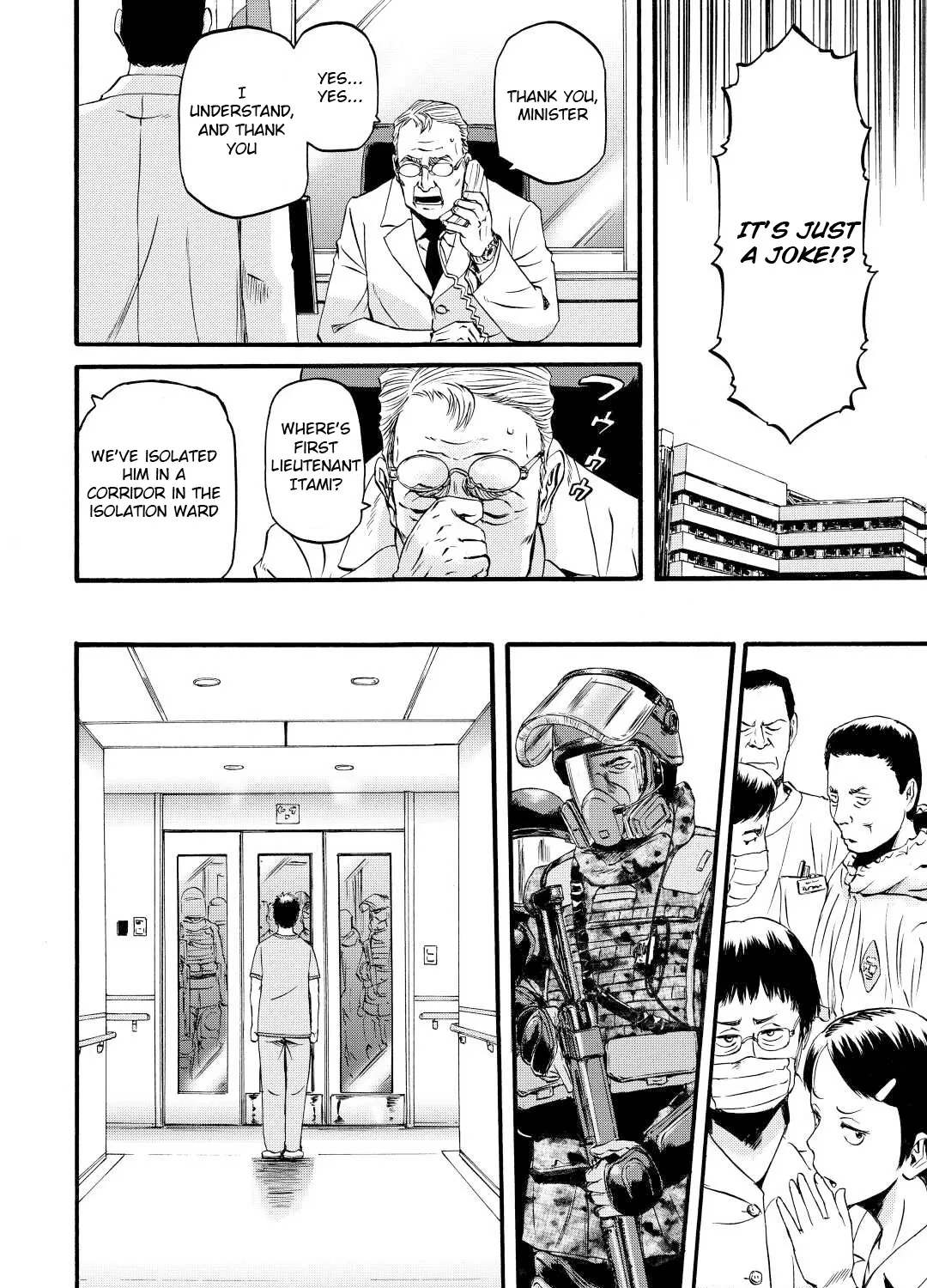 Gate - Jietai Kare No Chi Nite, Kaku Tatakeri Zinmanga X Chapter 107 Page 39