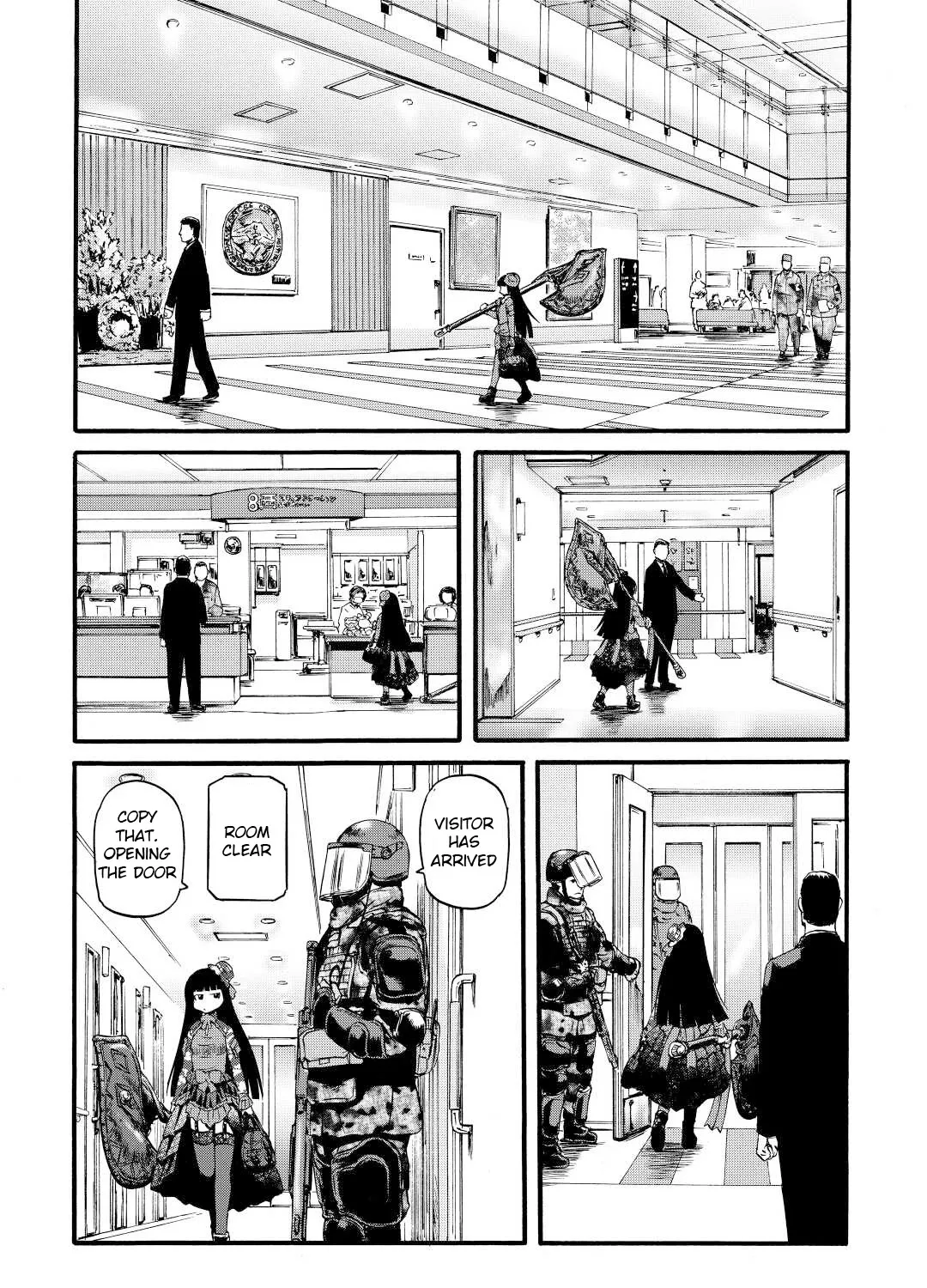 Gate - Jietai Kare No Chi Nite, Kaku Tatakeri Zinmanga X Chapter 107 Page 45