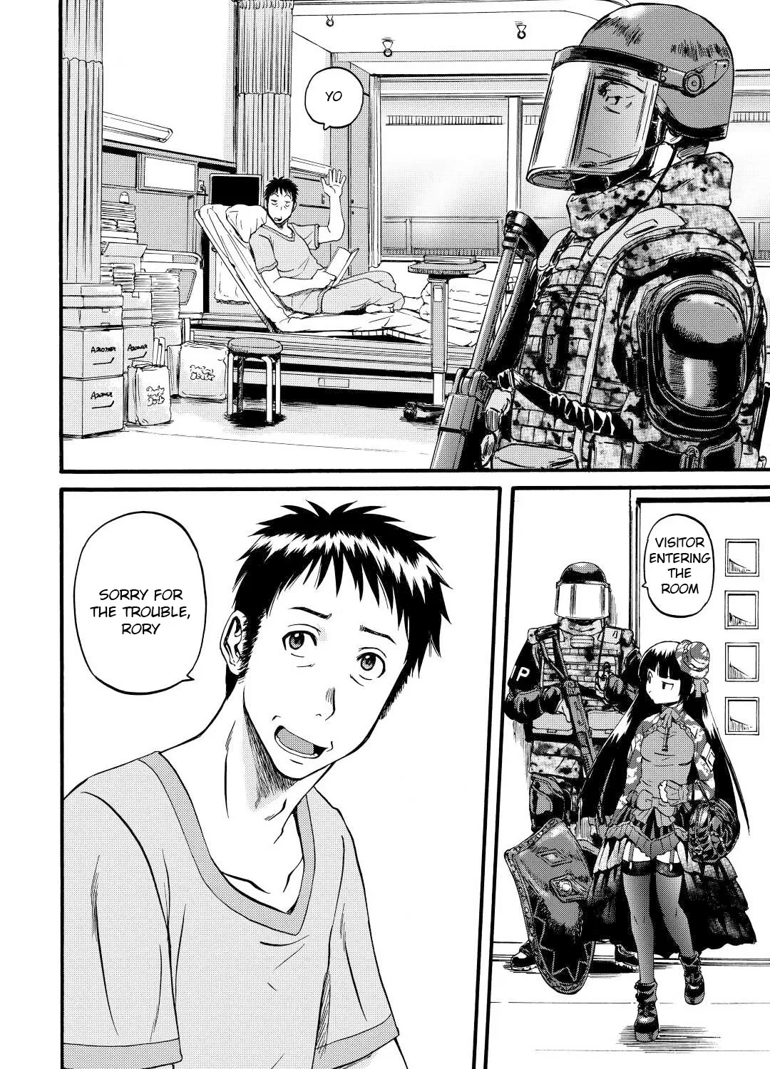 Gate - Jietai Kare No Chi Nite, Kaku Tatakeri Zinmanga X Chapter 107 Page 47
