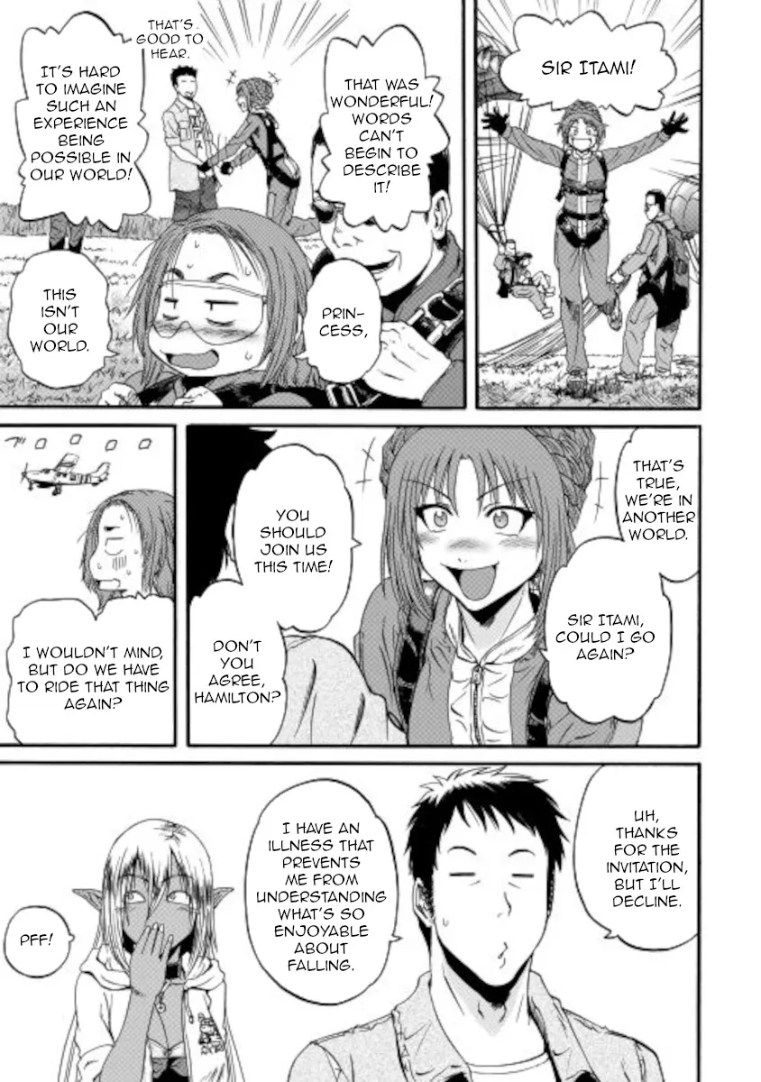 Gate - Jietai Kare No Chi Nite, Kaku Tatakeri Zinmanga X Chapter 105 Page 9