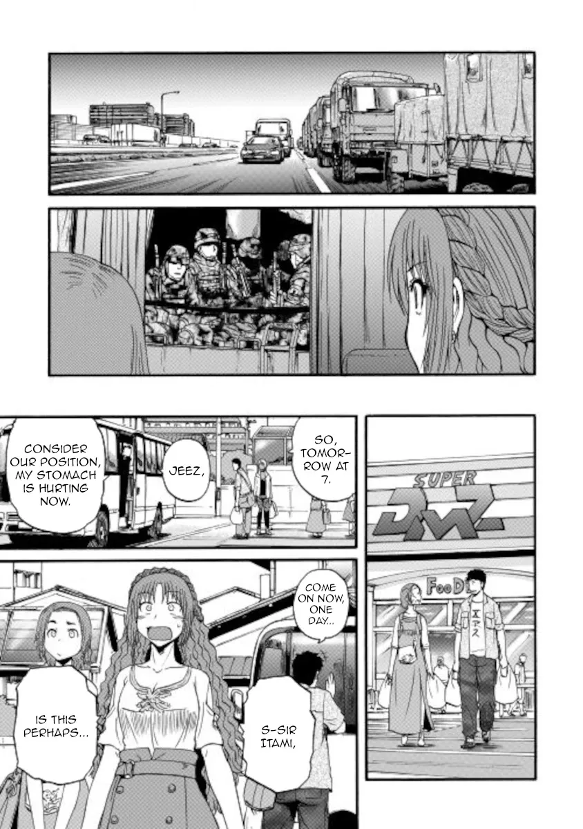 Gate - Jietai Kare No Chi Nite, Kaku Tatakeri Zinmanga X Chapter 105 Page 21