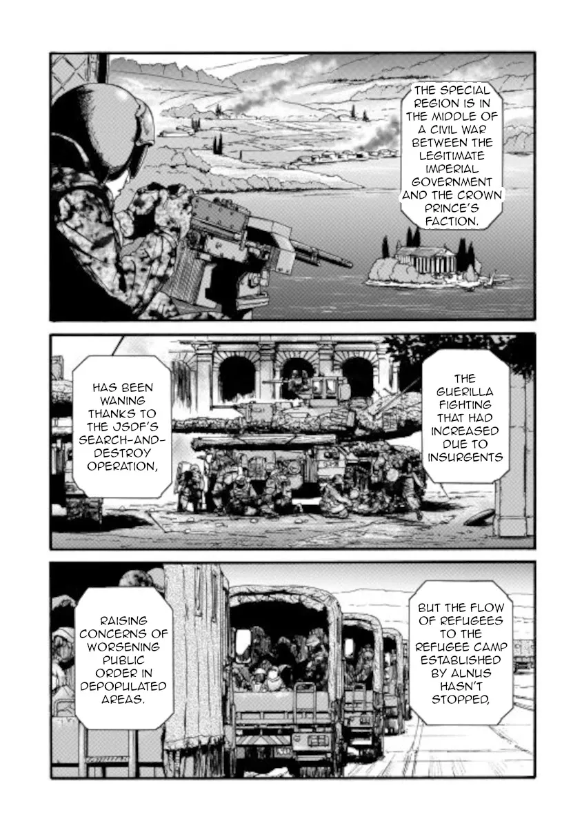 Gate - Jietai Kare No Chi Nite, Kaku Tatakeri Zinmanga X Chapter 103 Page 4