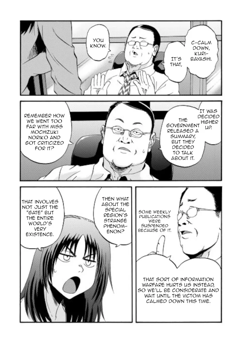 Gate - Jietai Kare No Chi Nite, Kaku Tatakeri Zinmanga X Chapter 103 Page 11