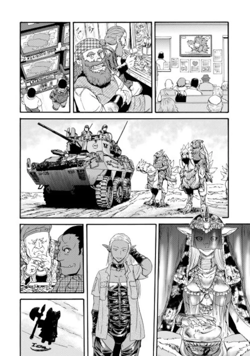 Gate - Jietai Kare No Chi Nite, Kaku Tatakeri Zinmanga X Chapter 103 Page 26