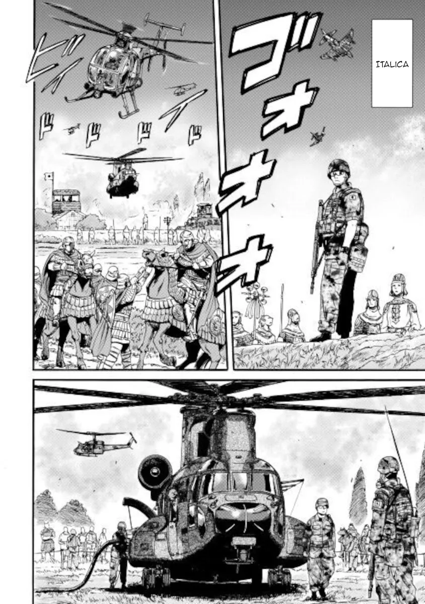 Gate - Jietai Kare No Chi Nite, Kaku Tatakeri Zinmanga X Chapter 102 Page 2