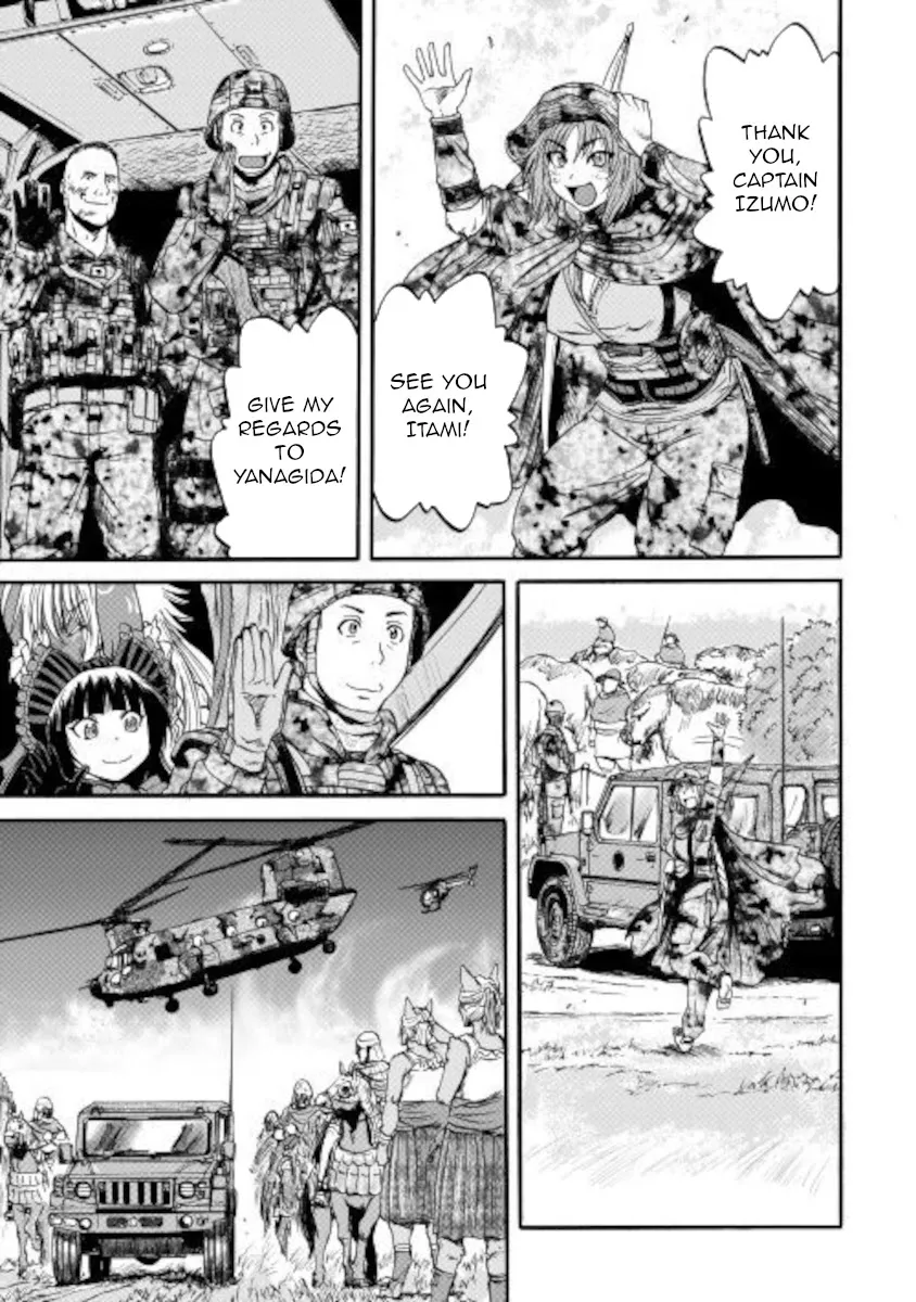 Gate - Jietai Kare No Chi Nite, Kaku Tatakeri Zinmanga X Chapter 102 Page 3