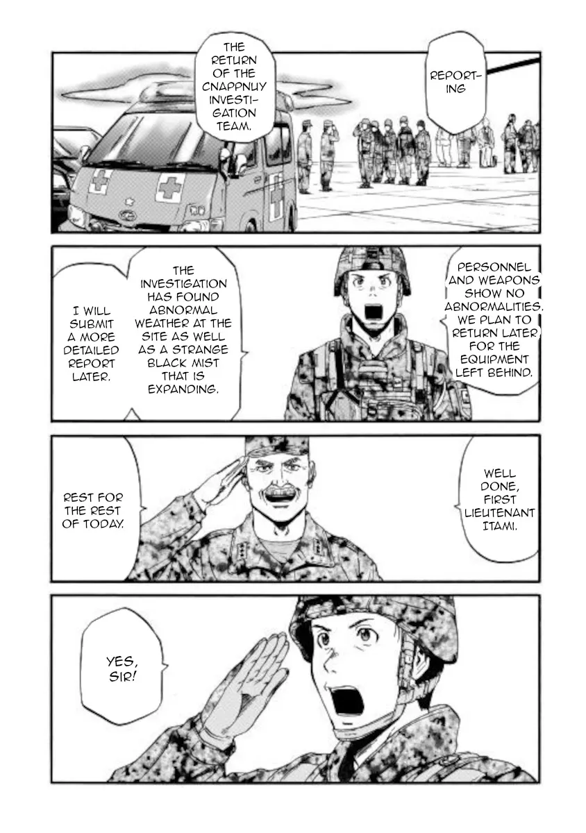Gate - Jietai Kare No Chi Nite, Kaku Tatakeri Zinmanga X Chapter 102 Page 9