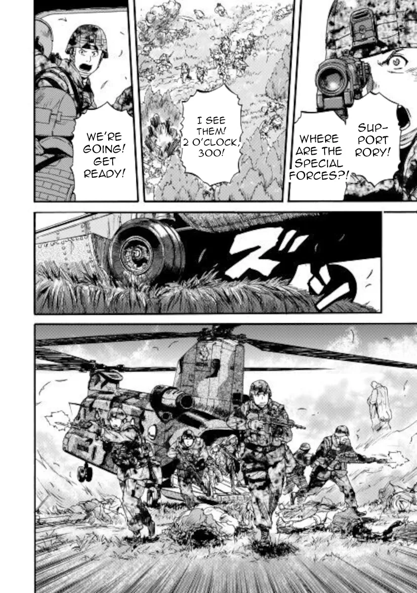 Gate - Jietai Kare No Chi Nite, Kaku Tatakeri Zinmanga X Chapter 101.2 Page 4