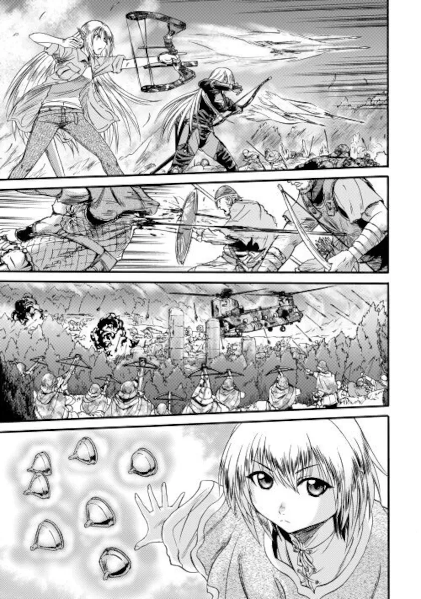 Gate - Jietai Kare No Chi Nite, Kaku Tatakeri Zinmanga X Chapter 101.2 Page 5
