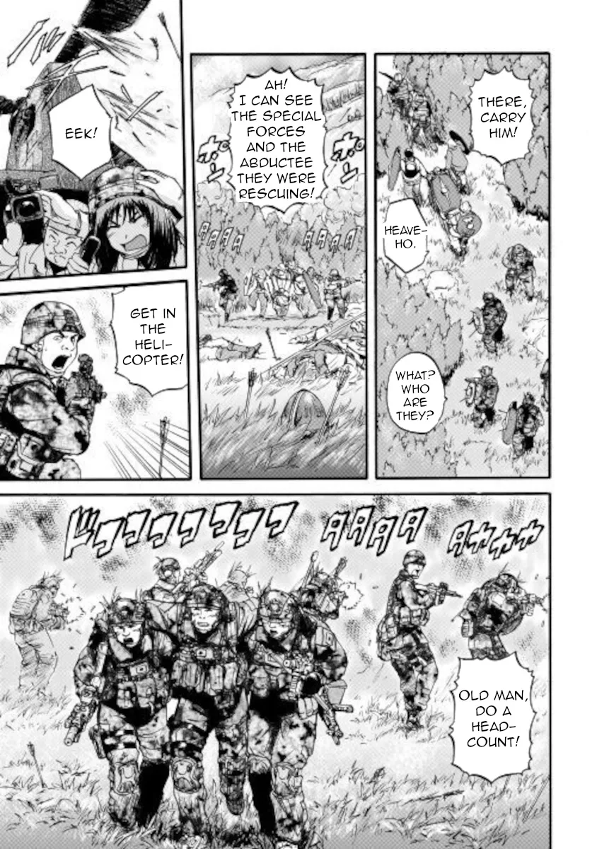 Gate - Jietai Kare No Chi Nite, Kaku Tatakeri Zinmanga X Chapter 101.2 Page 8