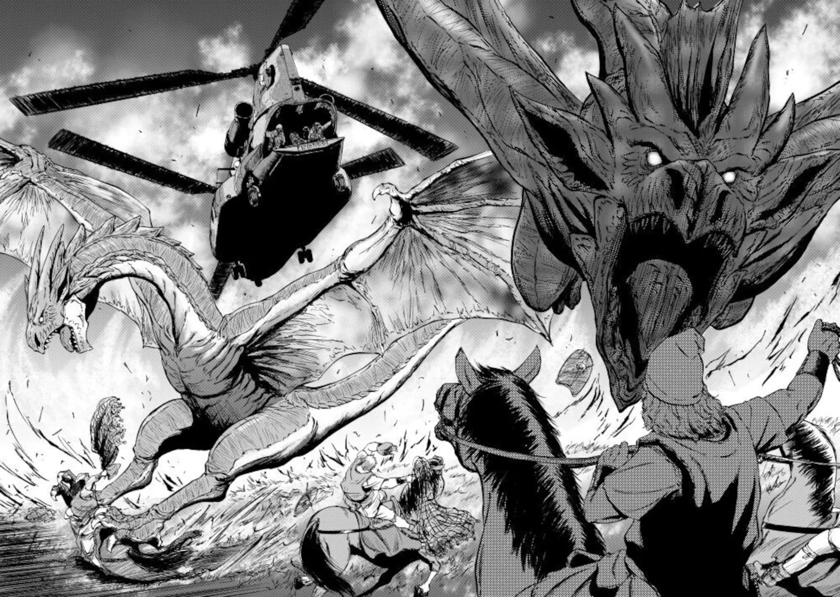 Gate - Jietai Kare No Chi Nite, Kaku Tatakeri Zinmanga X Chapter 101.2 Page 11